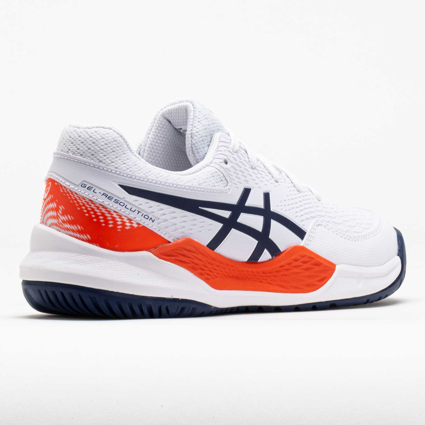 ASICS GEL-Resolution 9 Junior White/Blue Expanse