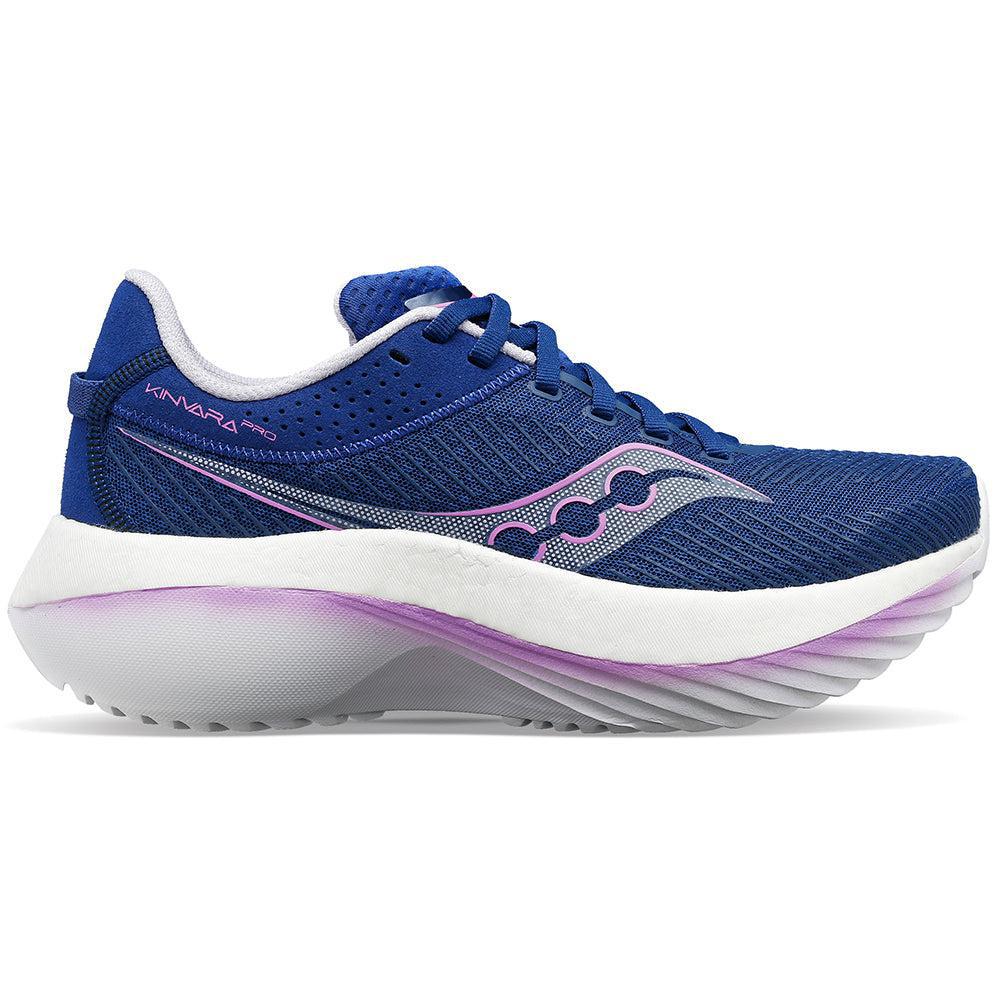 Women's Saucony Kinvara Pro, Indigo/Mauve, 10 B Medium