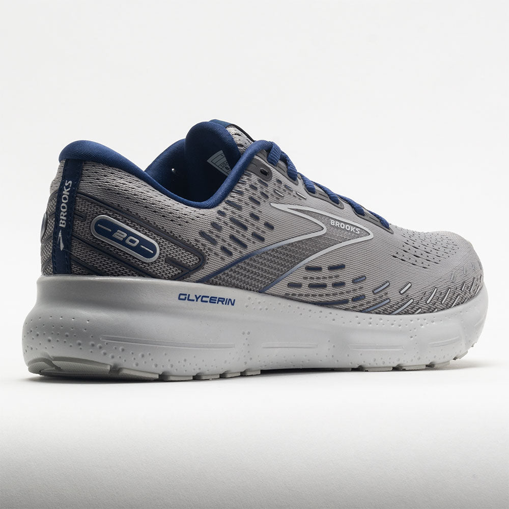 Brooks Glycerin 20 Men's Alloy/Grey/Blue Depths