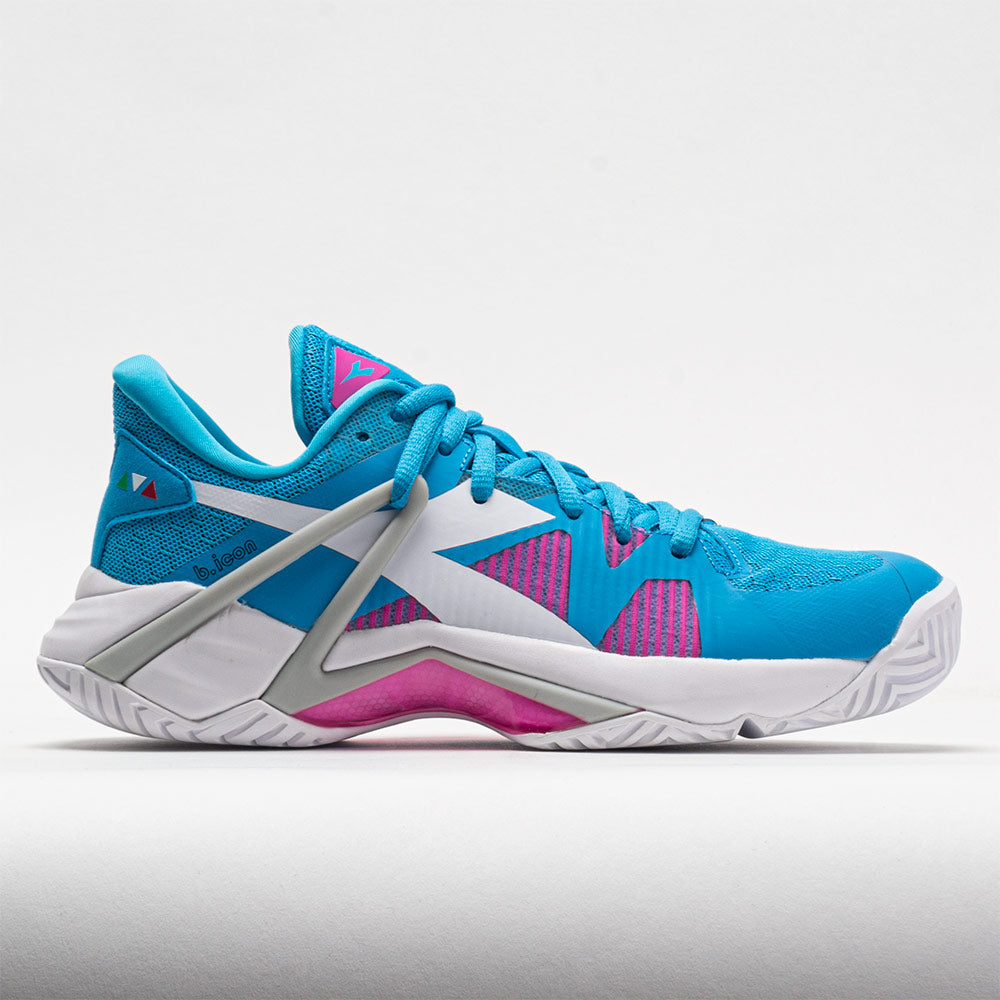 Diadora B.Icon AG Women's  Aquarius/White/Rhodamine Red