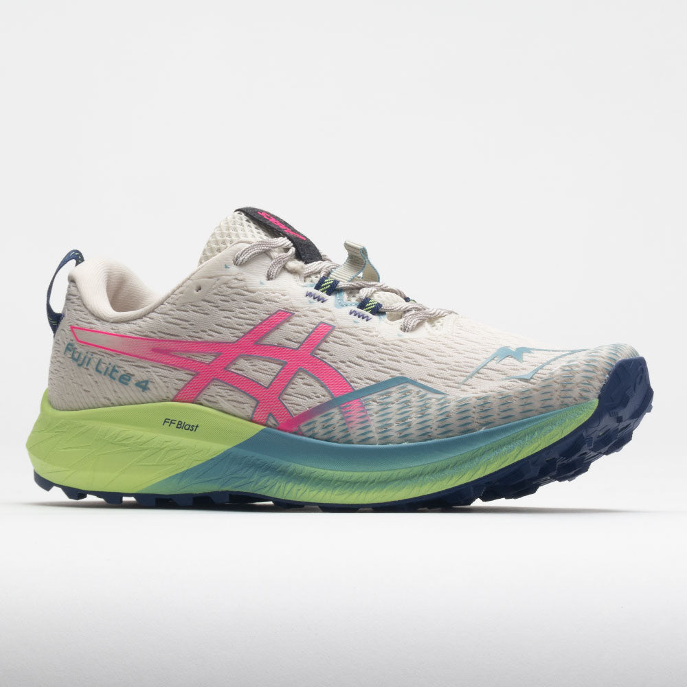 ASICS Fuji Lite 4 Women's  Birch/Hot Pink