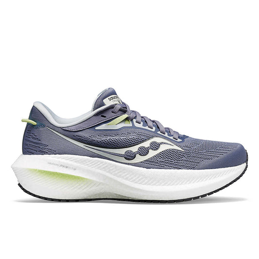Women's Saucony Triumph 21, Iris/Fern, 8 B Medium
