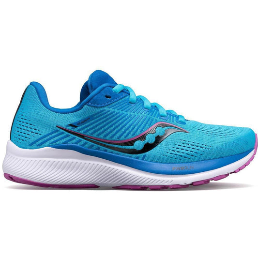 Women's Saucony Guide 14, Blue Blaze/Berry, 7 B Medium