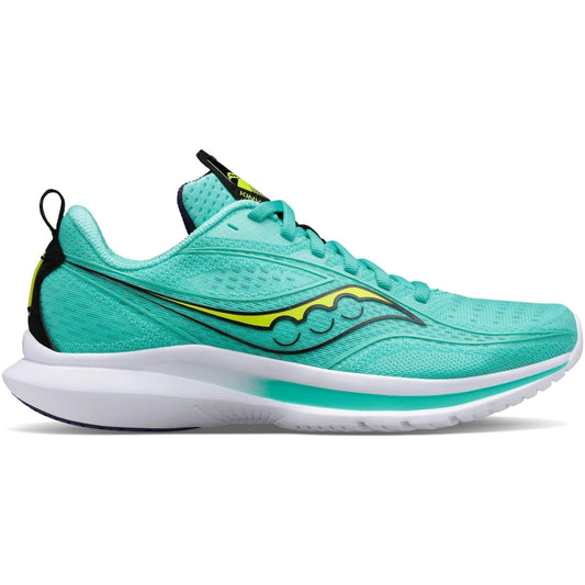 Women's Saucony Kinvara 13, Cool Mint/Acid, 6 B Medium