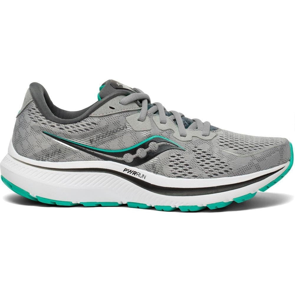 Women's Saucony Omni 20, Alloy/Jade, 8.5 B Medium