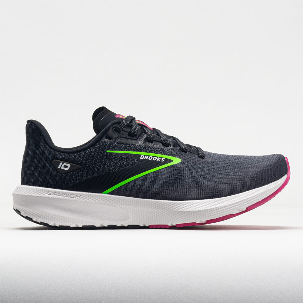 Brooks Launch 10 Women's  Black/Blackened Pearl/Green