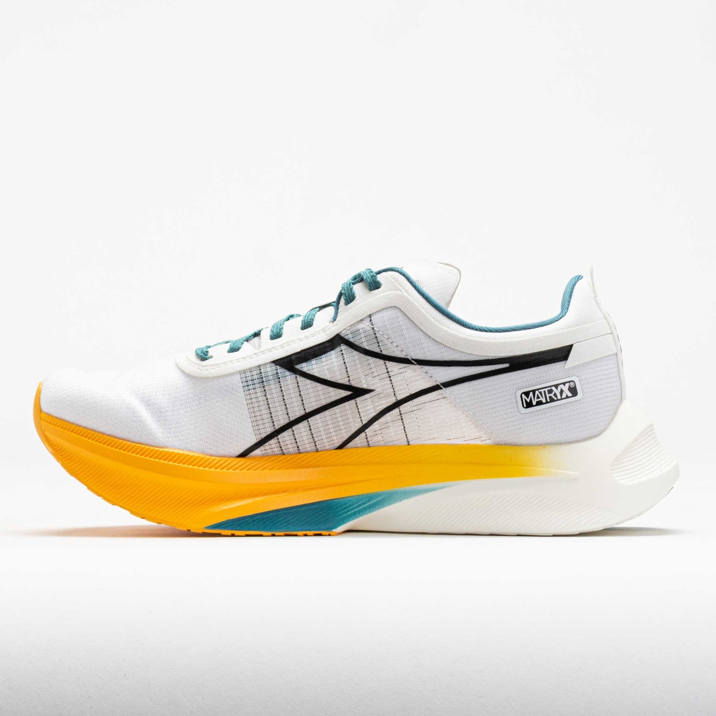 Diadora Gara Carbon Unisex  White/Black/Kumquat