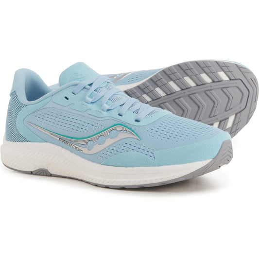 Women's Saucony Freedom 4, Powder/Jade, 7.5 B Medium
