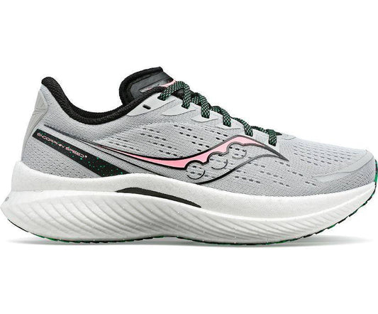 Women's Saucony Endorphin Speed 3, Concrete/Vizi, 9.5 B Medium