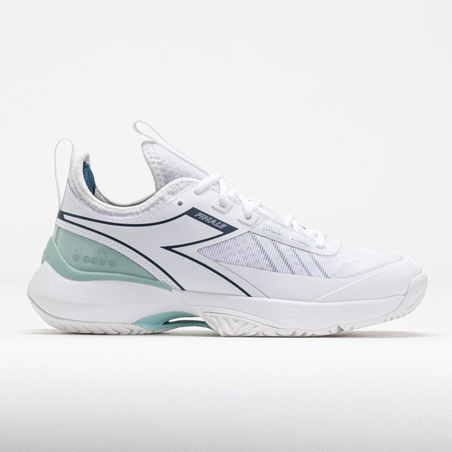 Diadora Finale AG Women's  White/Legion Blue/Surf Spray